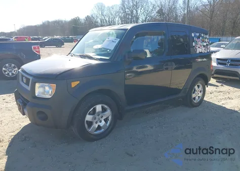 2005 Honda Element Ex from USA, damaged, VIN 5J6YH28635L028102